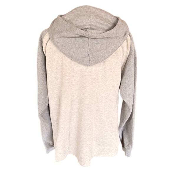 Ouray Bears Graphic Hoodie Gray Fleece Size Large Pullover Sweatshirt - Picture 4 of 6